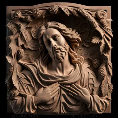 3D model st jesus (STL)